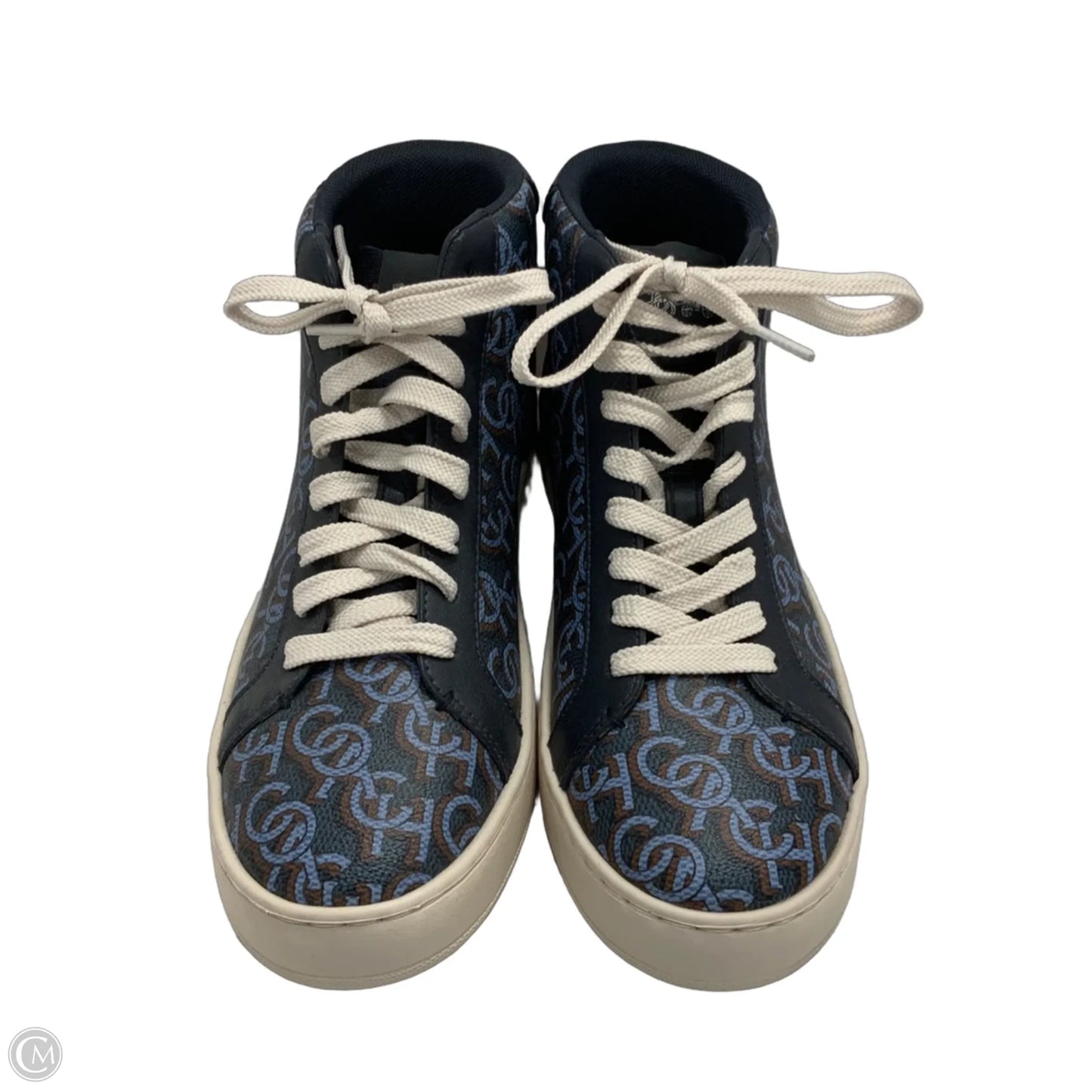 Shoes Designer By Coach In Blue, Size: 8.5