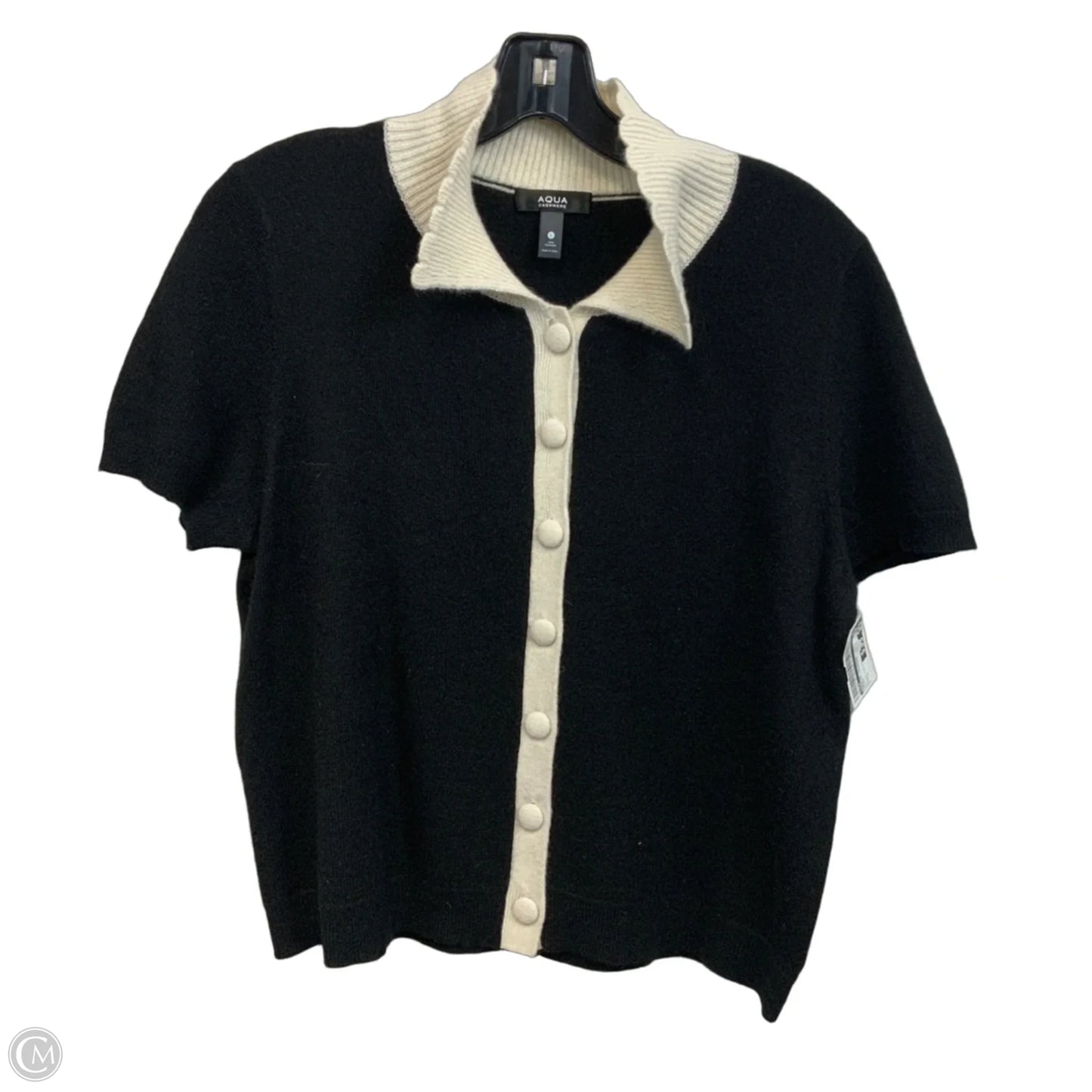 Sweater Cashmere By Aqua In Black, Size: L