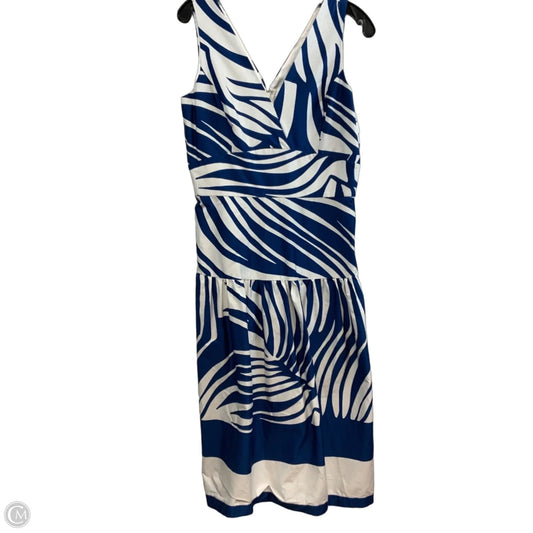 Dress Casual Short By White House Black Market In Blue, Size: M
