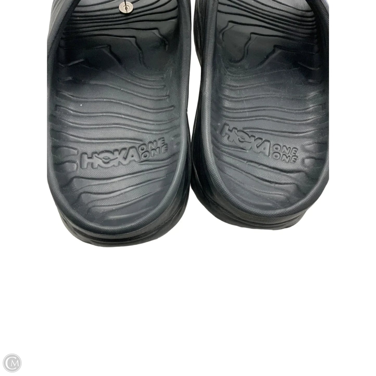 Sandals Flats By Hoka In Black, Size: 8