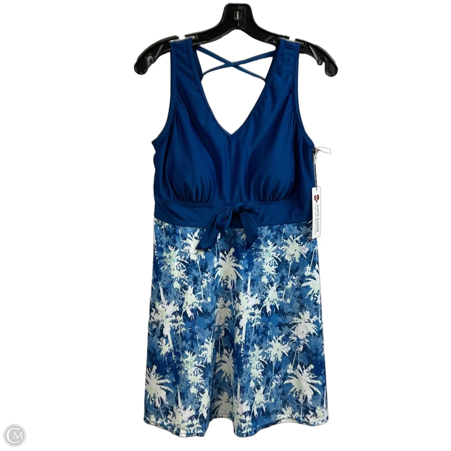 Swimsuit By Kate Kasin In Blue, Size: L