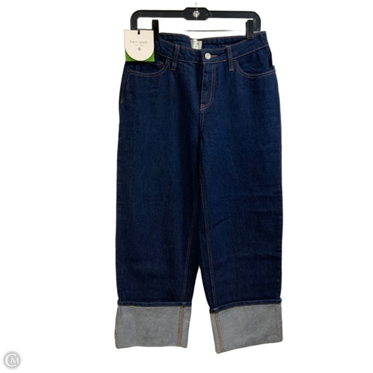 Jeans Wide Leg By Target-designer In Blue Denim, Size: 6