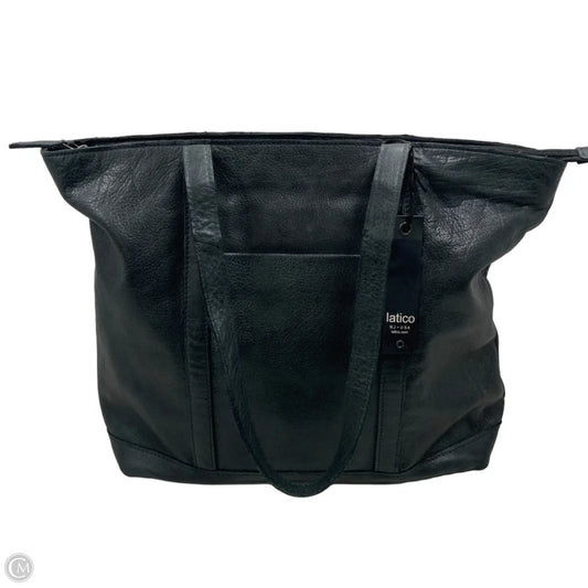 Handbag Leather By Latico, Size: Large