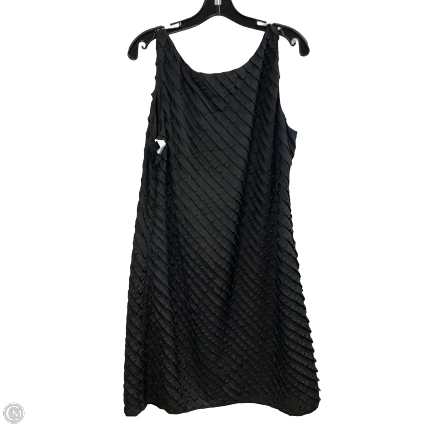 Dress Casual Short By Eileen Fisher In Black, Size: L
