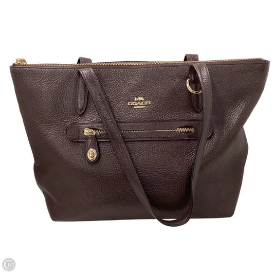 Handbag Designer By Coach, Size: Large