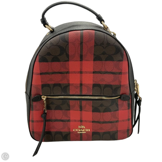 Backpack Designer By Coach, Size: Medium