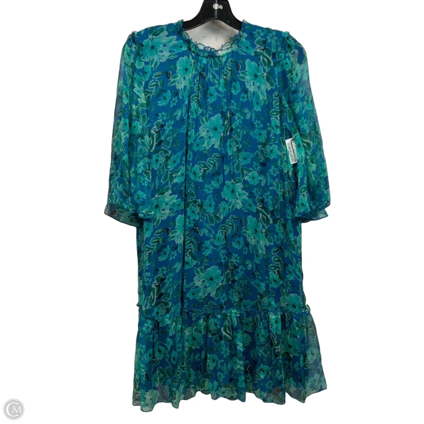 Dress Casual Short By Johnny Was In Blue, Size: M