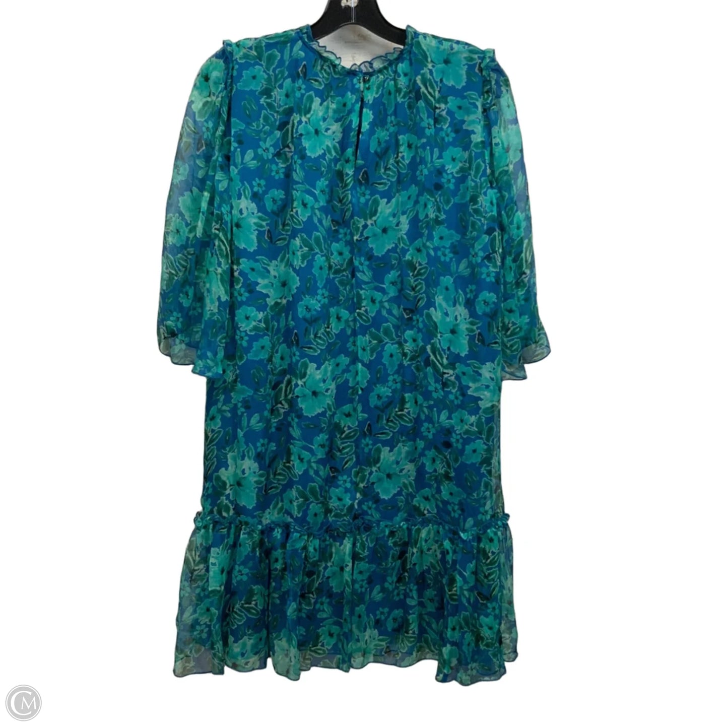 Dress Casual Short By Johnny Was In Blue, Size: M