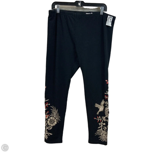 Pants Other By Johnny Was In Black, Size: Xl