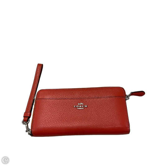 Wristlet Designer By Coach, Size: Medium