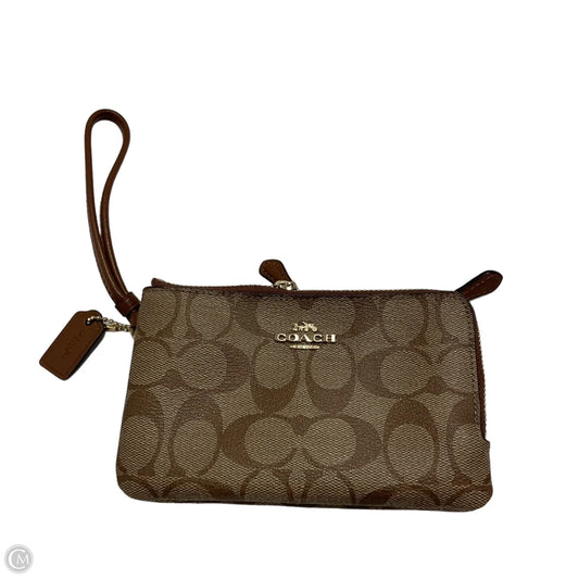 Wristlet Designer By Coach, Size: Small