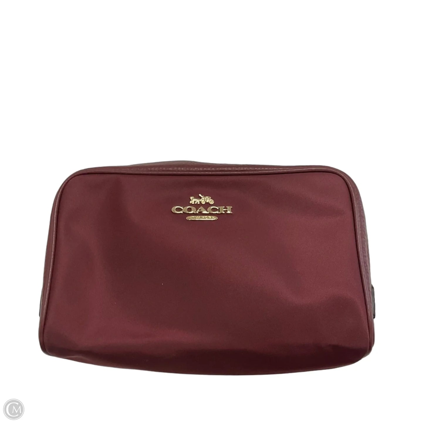 Makeup Bag Designer By Coach, Size: Medium