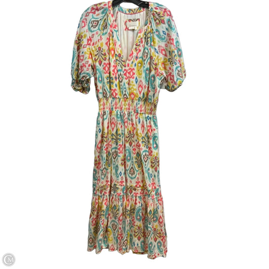 Dress Casual Maxi By Anthropologie In Cream, Size: L