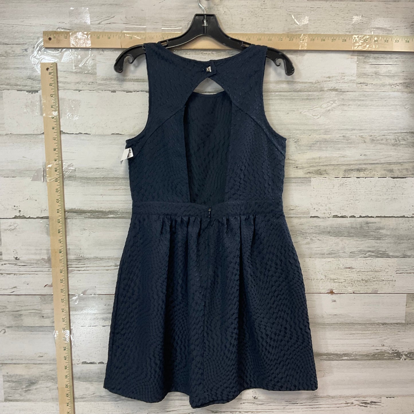 Navy Dress Casual Short Anthropologie, Size L