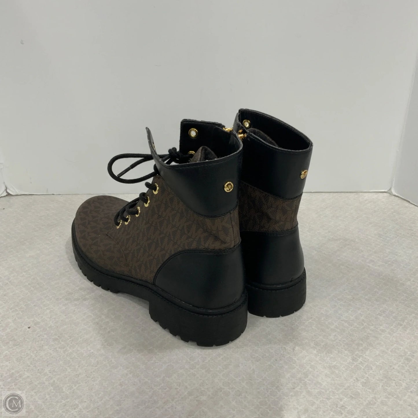 Boots Ankle Flats By Michael By Michael Kors In Brown, Size: 9.5