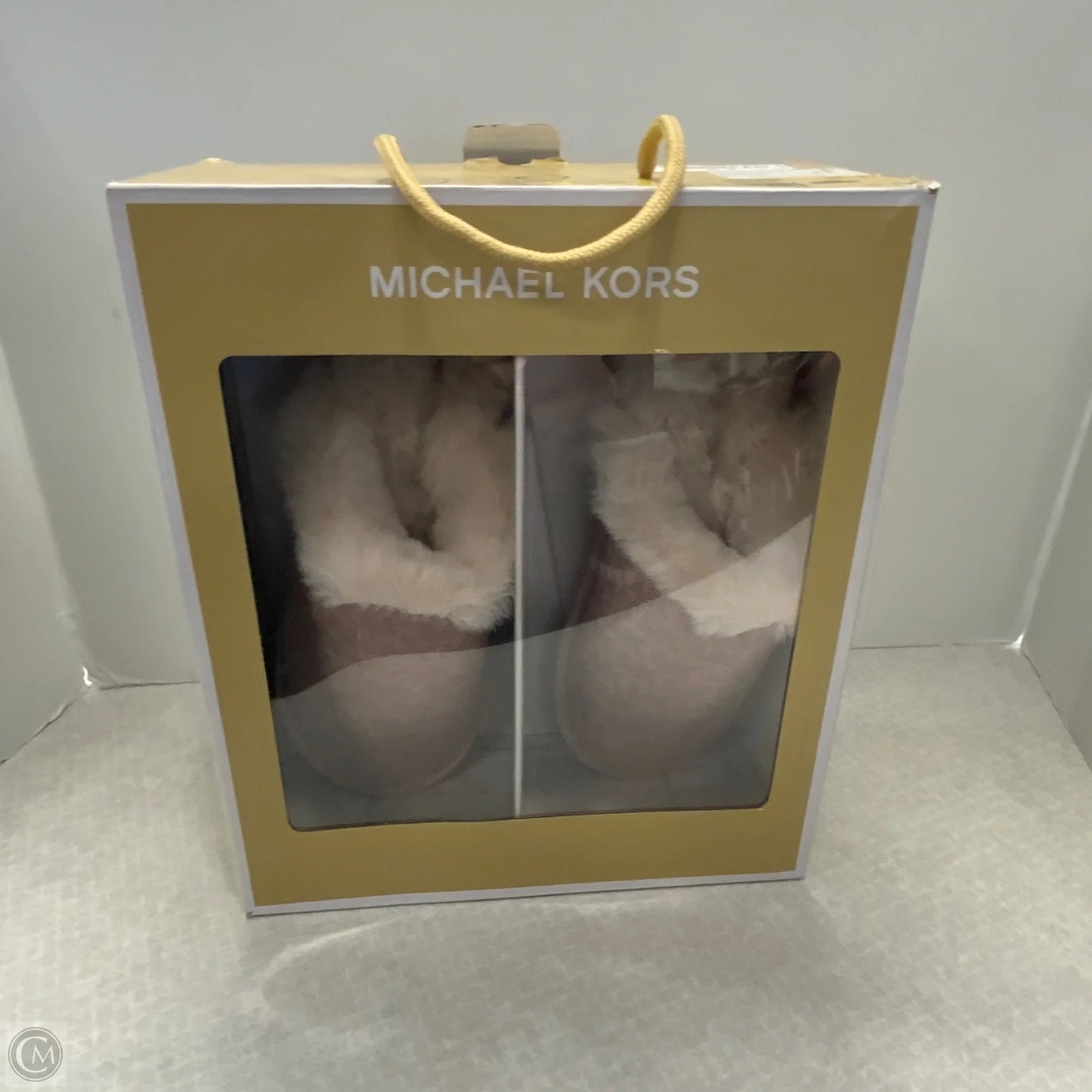 Slippers Designer By Michael Kors In Pink, Size: 8