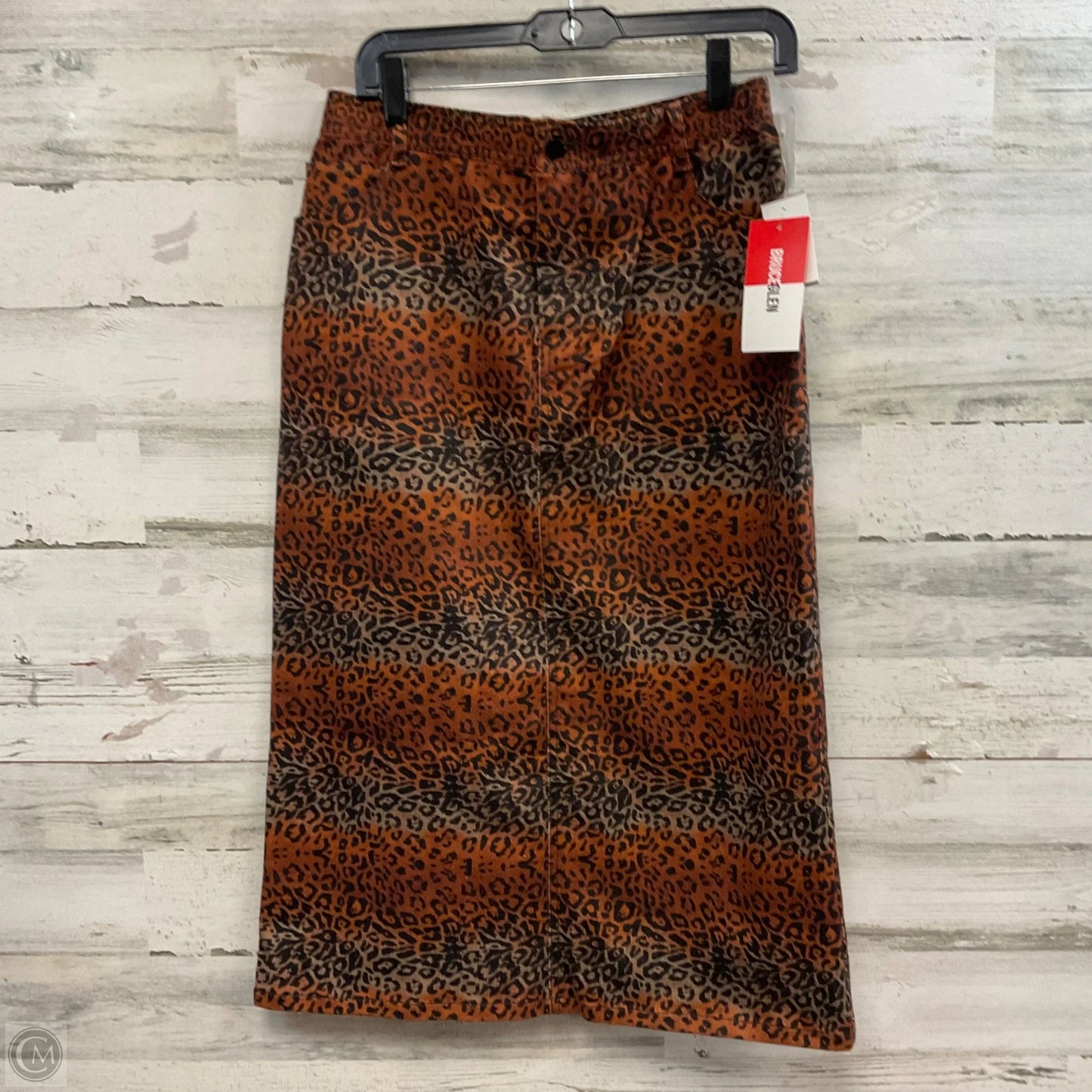 Skirt Midi By BRUCE GLEN In Black, Size: 4