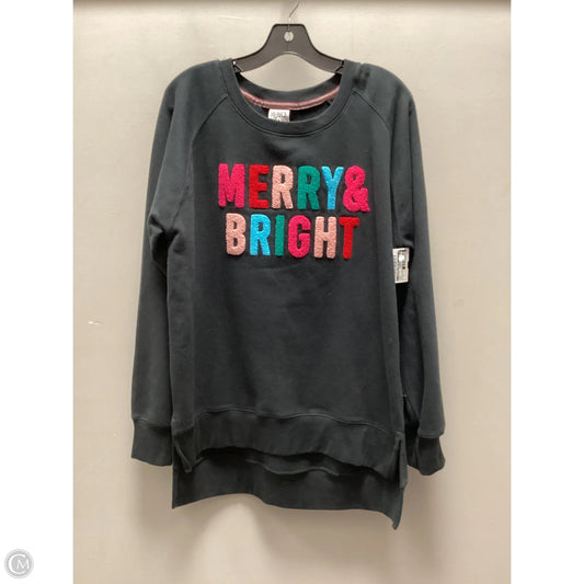 Sweatshirt Crewneck By Royce Brand In Black, Size: 2x