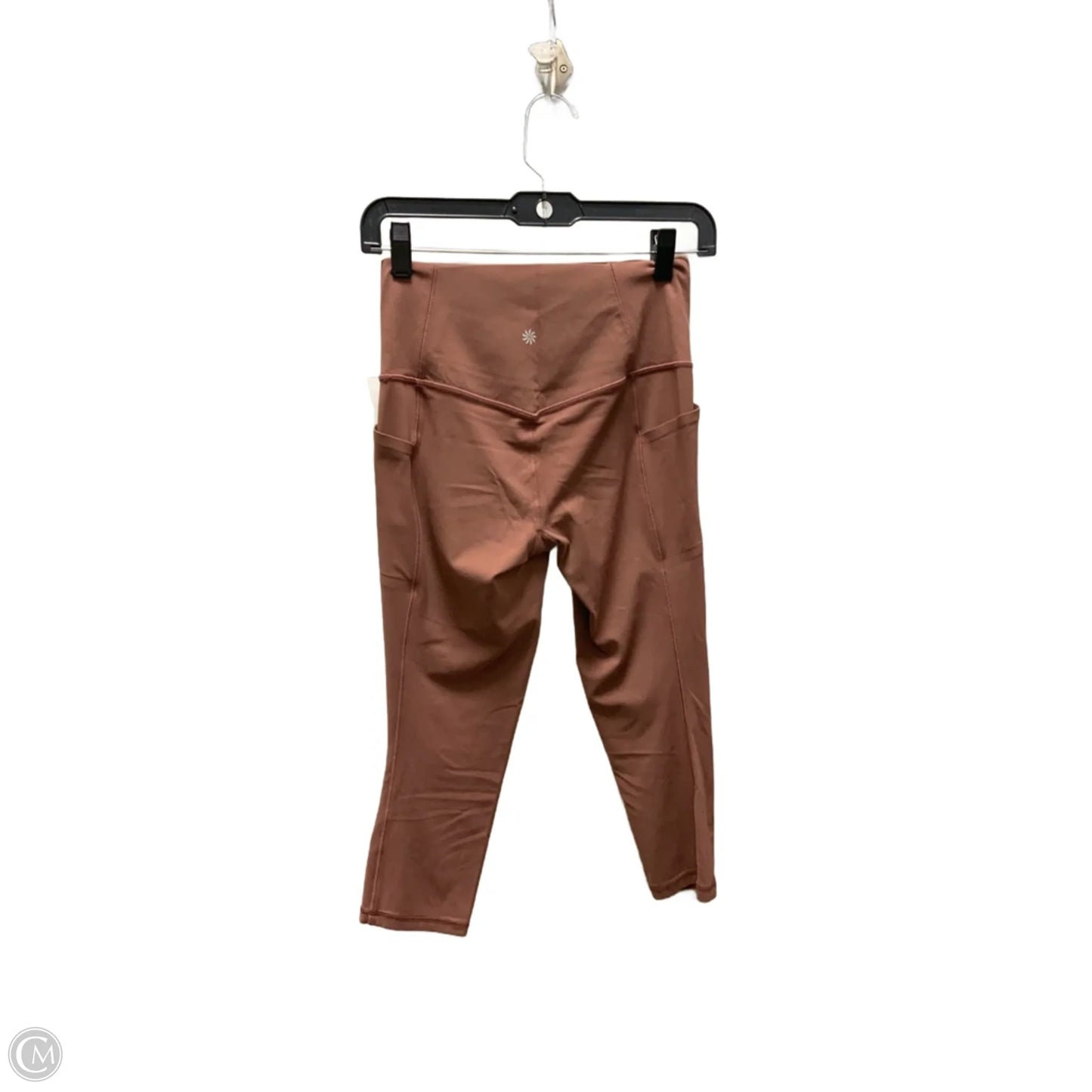 Athletic Leggings By Athleta In Brown, Size: S