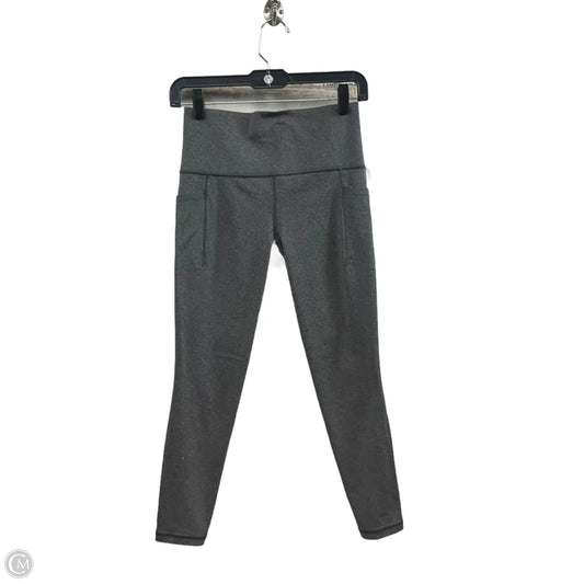 Athletic Leggings By Athleta In Grey, Size: S