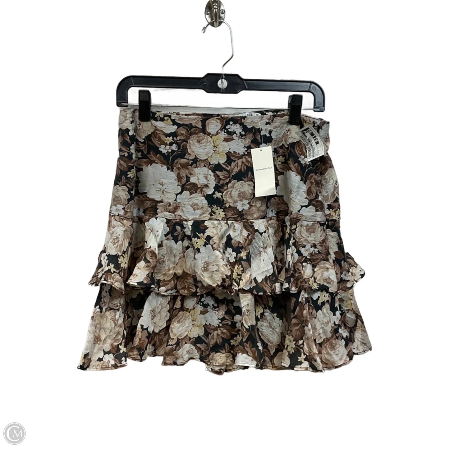 Skirt Mini & Short By Abercrombie And Fitch In Brown, Size: M