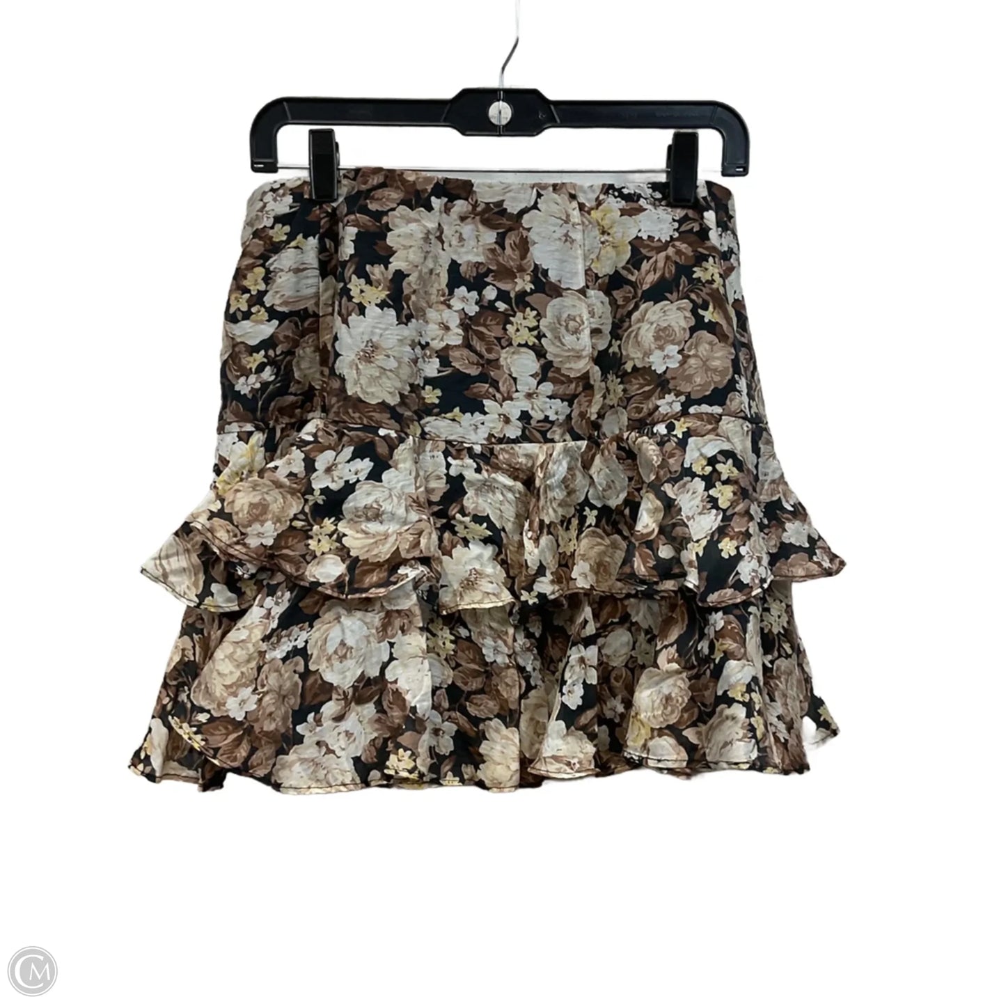 Skirt Mini & Short By Abercrombie And Fitch In Brown, Size: M