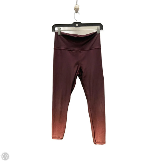 Athletic Leggings By Athleta In Purple, Size: S
