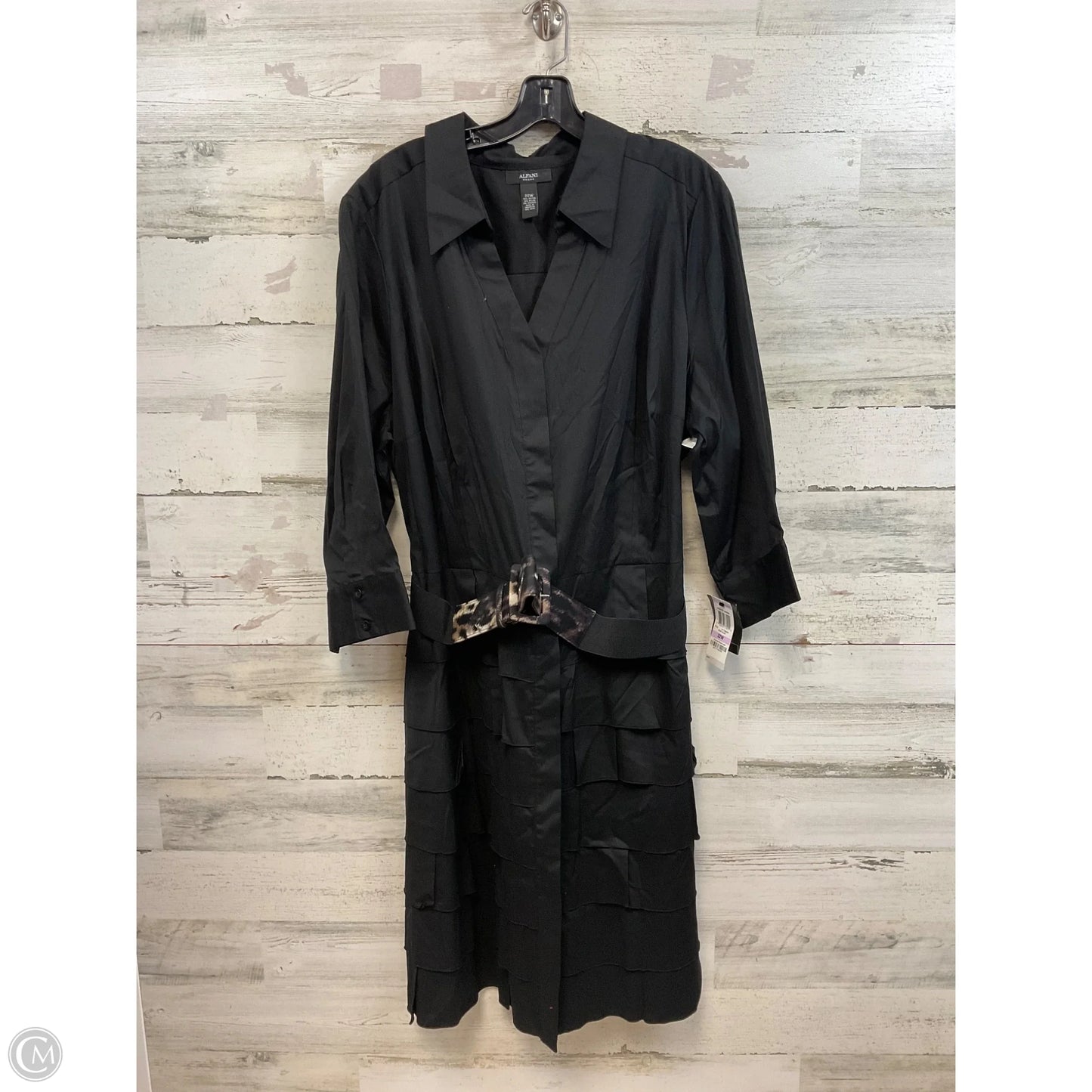 Dress Casual Midi By Alfani In Black, Size: 3x - 22W