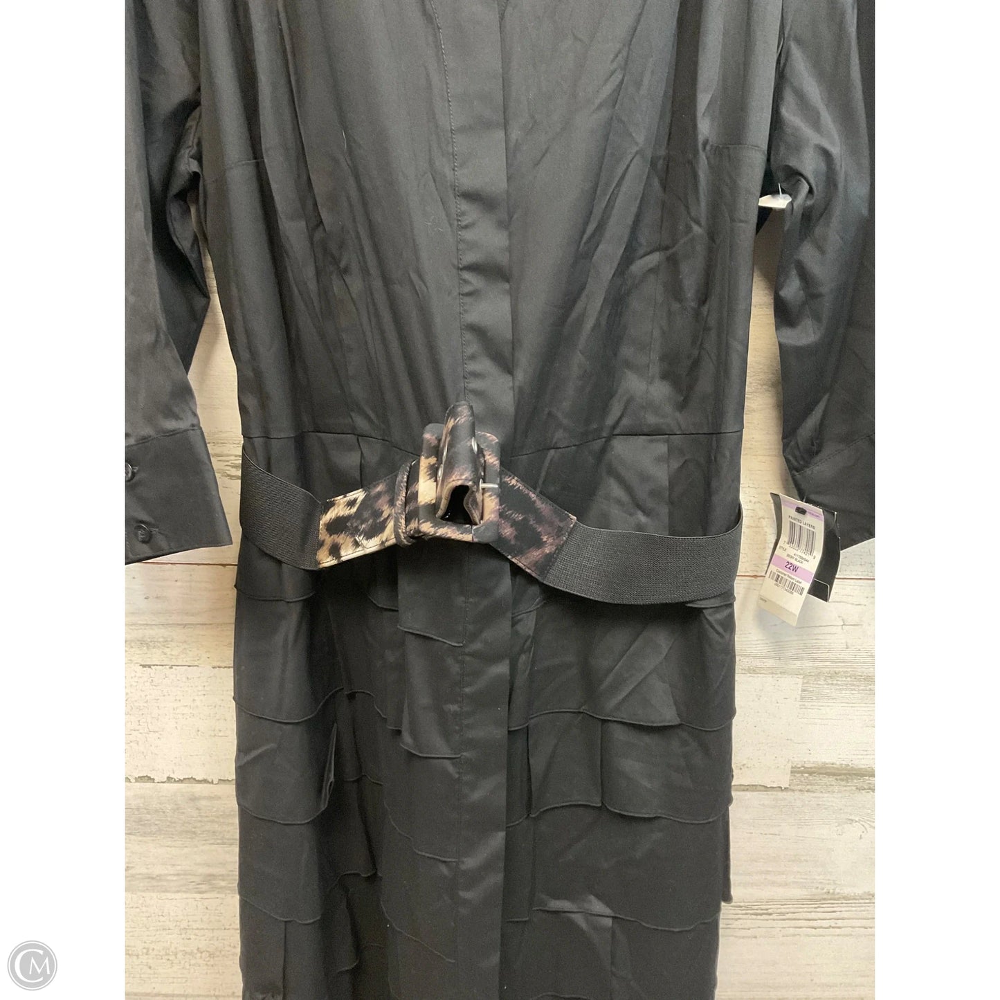 Dress Casual Midi By Alfani In Black, Size: 3x - 22W