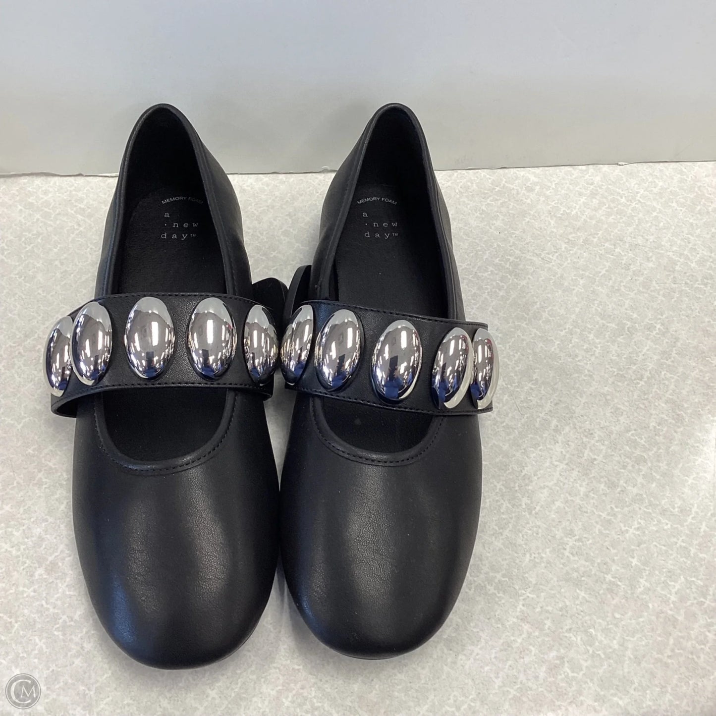 Shoes Flats By A New Day In Black, Size: 10