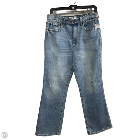 Jeans Flared By Daze In Blue Denim, Size: 10