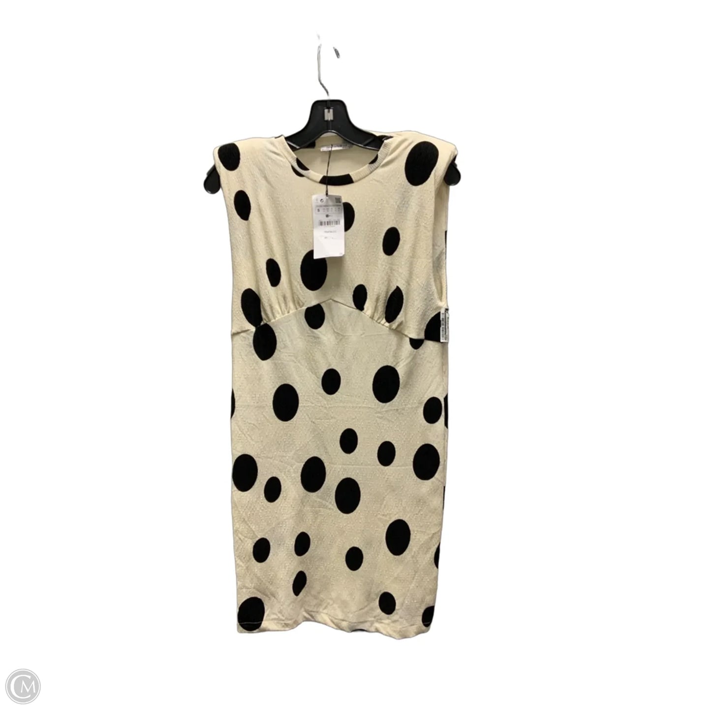 Dress Casual Short By Zara In Cream, Size: S