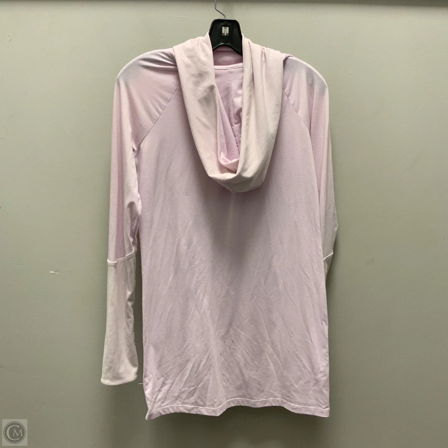 Athletic Top Long Sleeve Collar By Athleta In Purple, Size: S