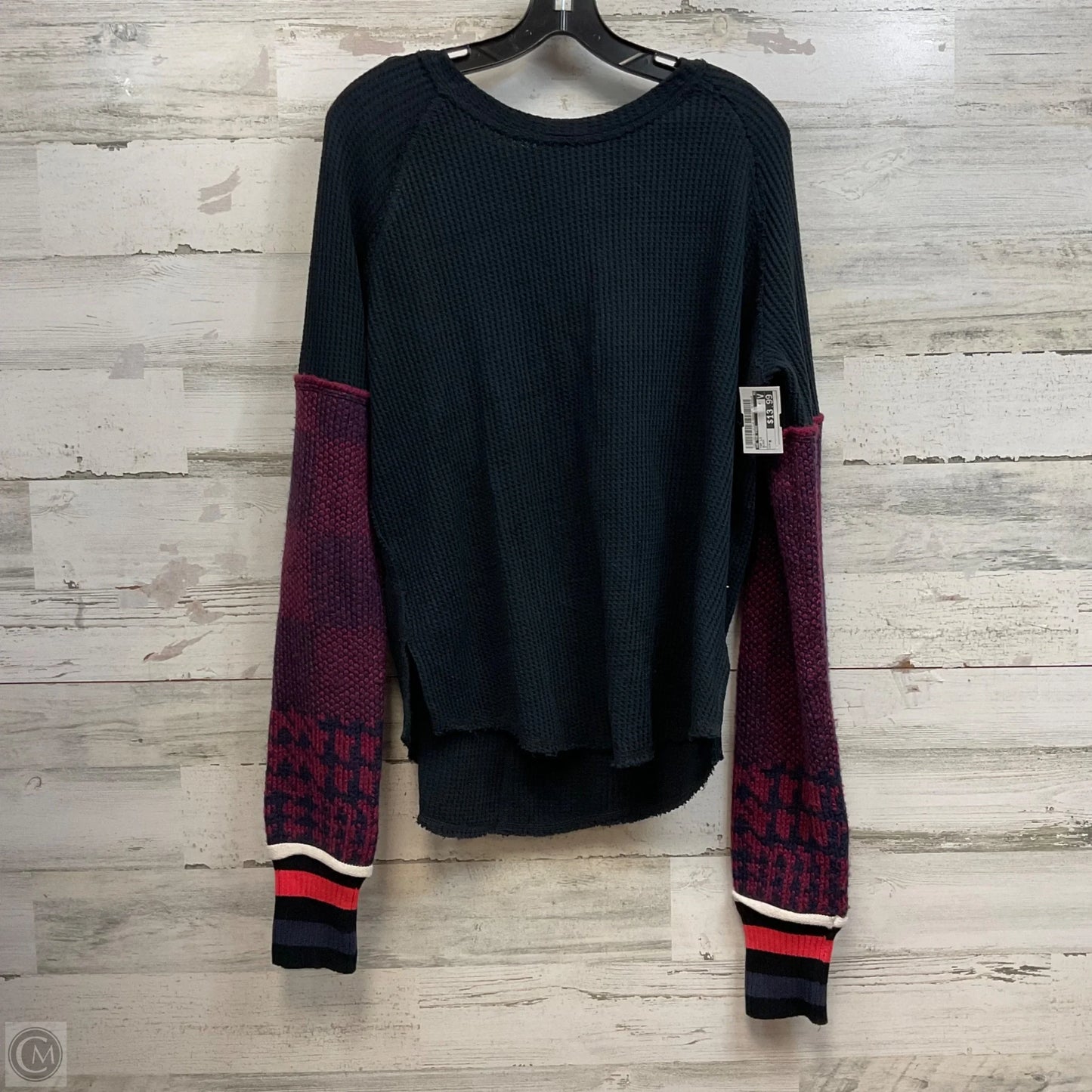 Top Long Sleeve By We The Free In Black, Size: M