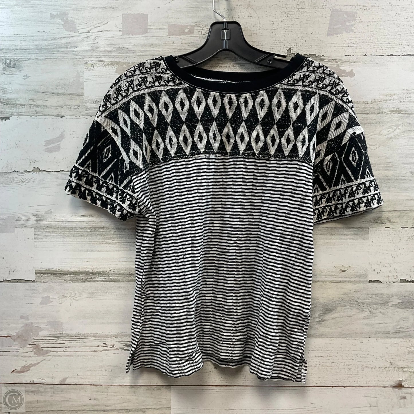 Top Short Sleeve By We The Free In Black, Size: S