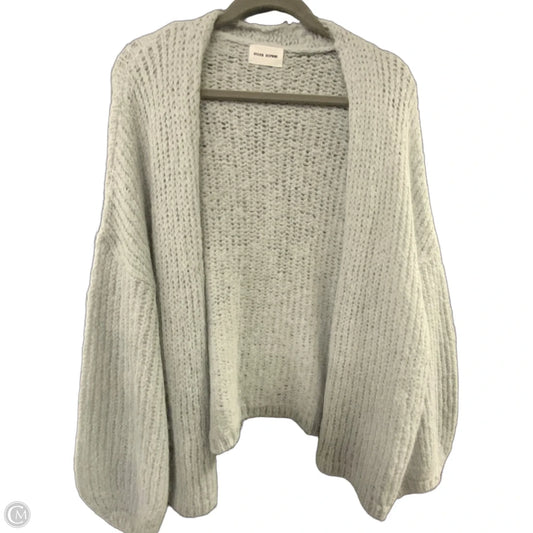 Sweater Cardigan By Atelier In Grey, Size: M