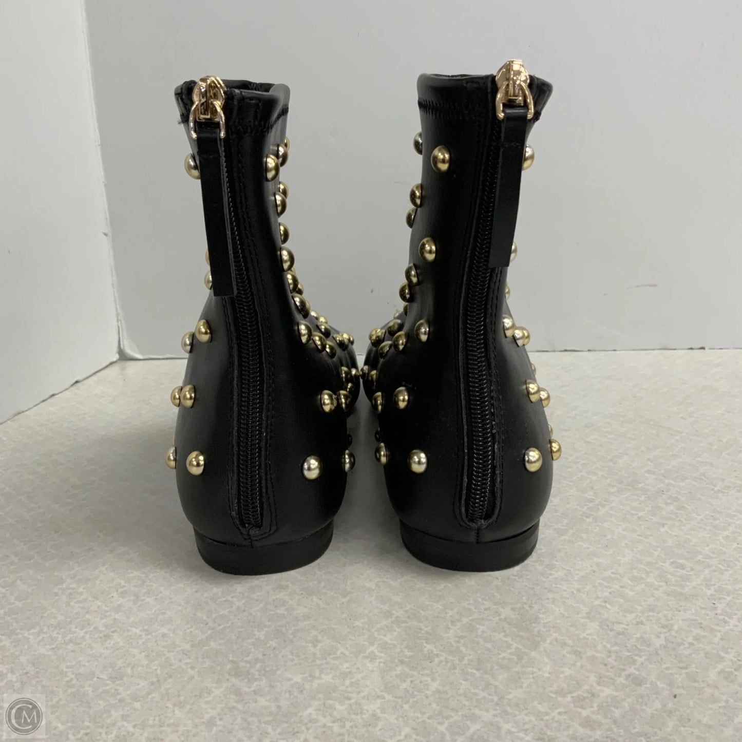 Boots Ankle Flats By Scoop In Black, Size: 11