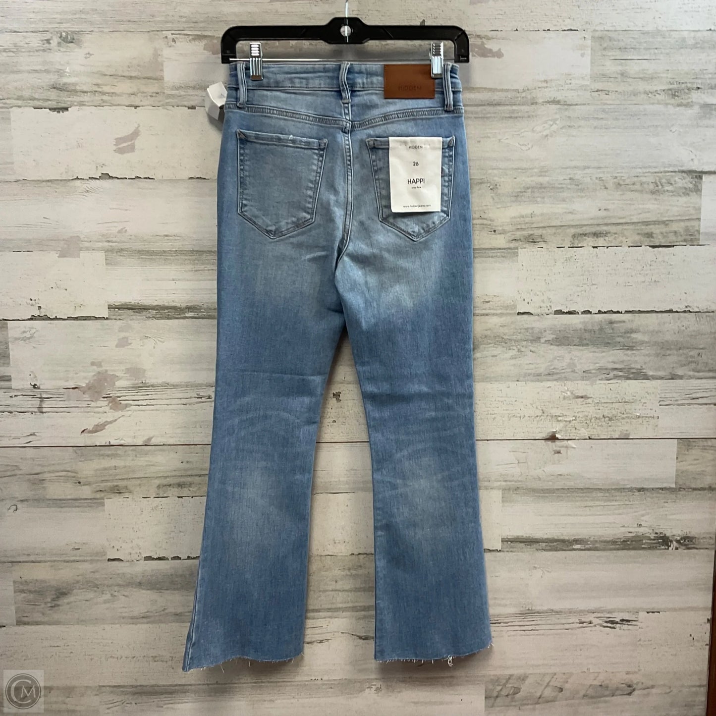 Jeans Flared By Hidden In Blue Denim, Size: 2