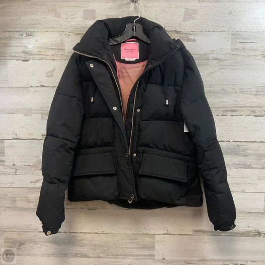Coat Designer By Kate Spade In Black, Size: S