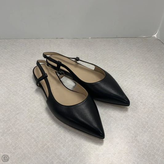 Shoes Flats By Theory In Black, Size: 7