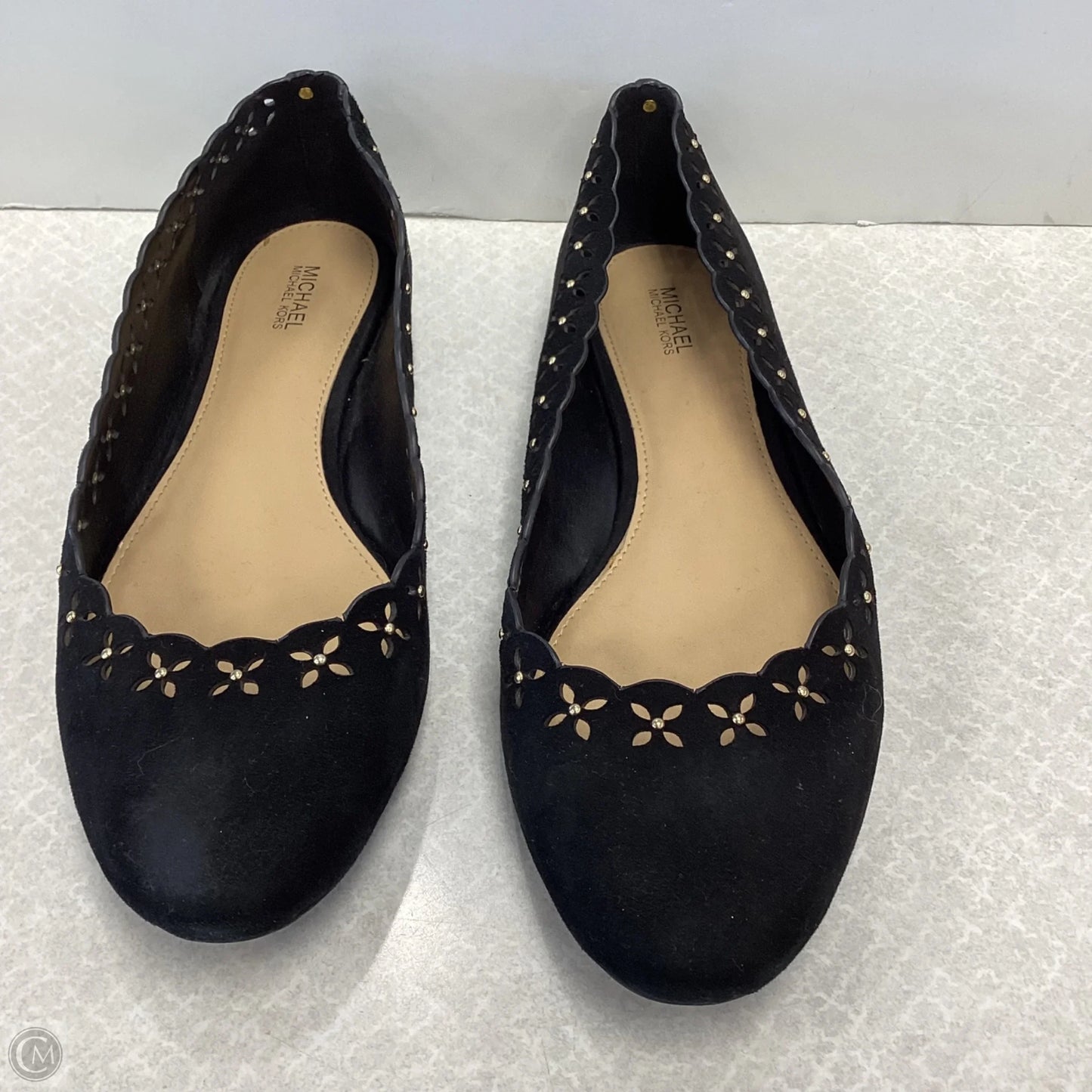 Shoes Flats By Michael By Michael Kors In Black, Size: 10
