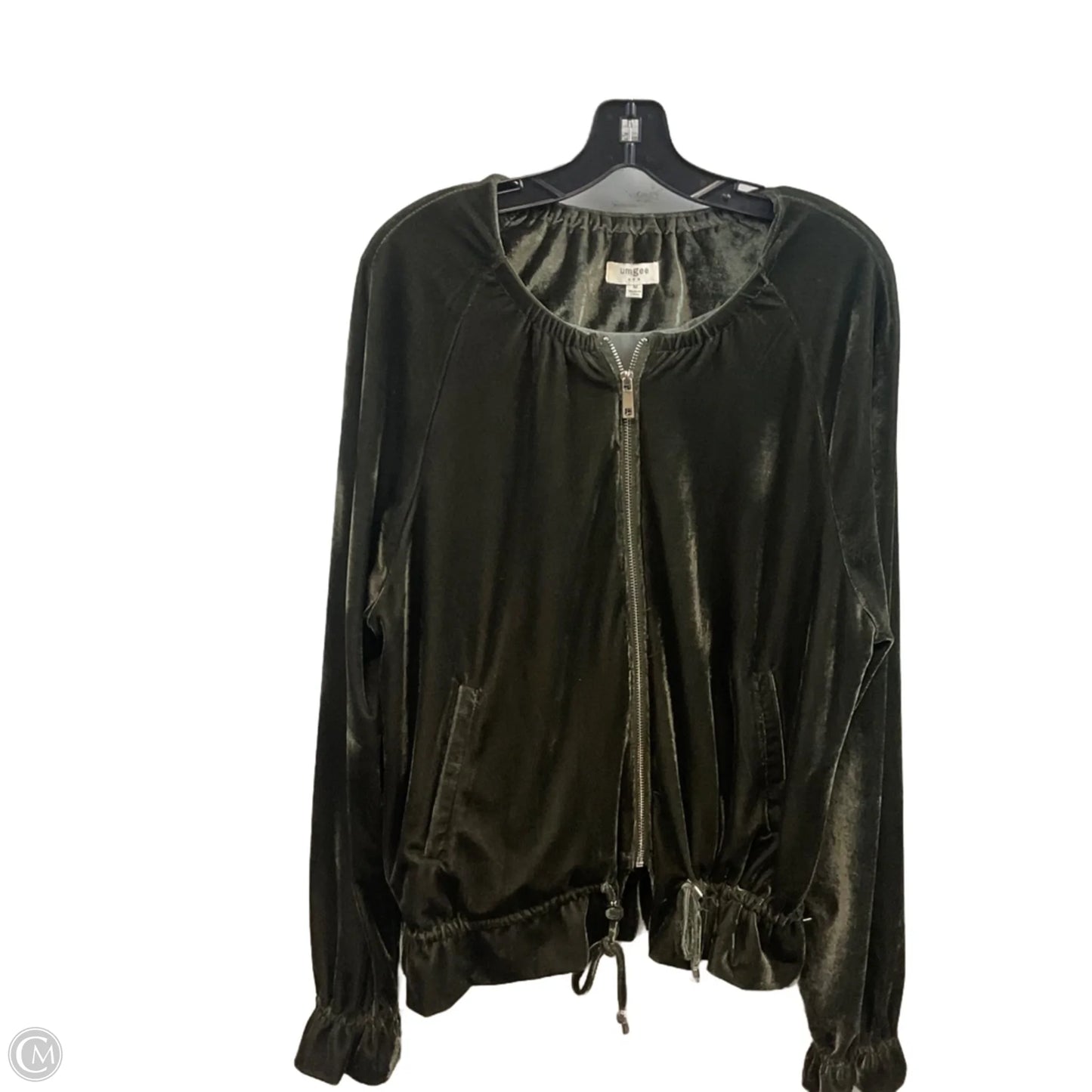 Jacket Other By Umgee In Green, Size: M