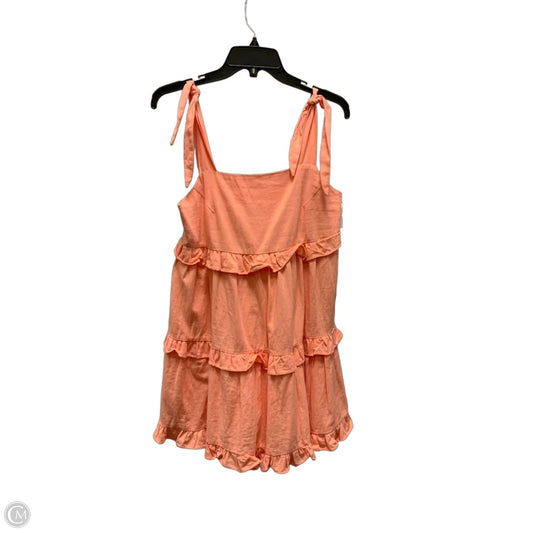 Dress Casual Short By Idem Ditto In Orange, Size: S