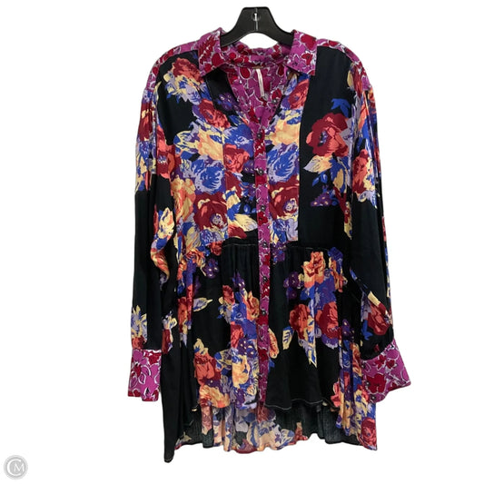 Dress Casual Short By Free People In Floral Print, Size: Xs