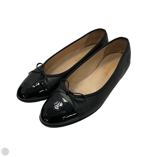 Shoes Luxury Designer By Chanel In Black, Size: 8