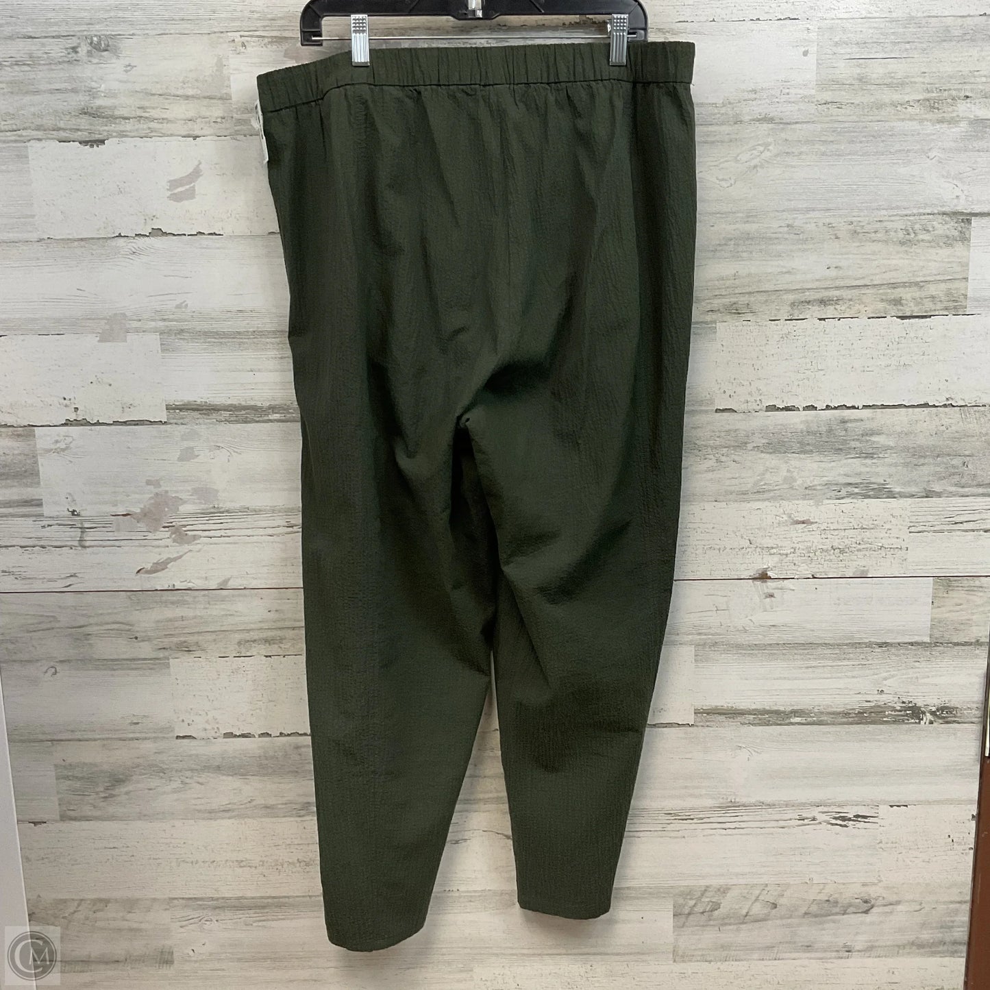 Top 2pc Long Sleeve By Eileen Fisher In Green, Size: L