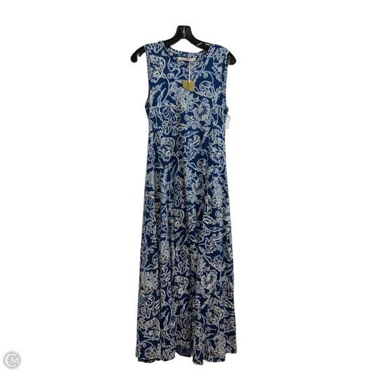 Dress Casual Maxi By Peruvian Connection In Blue, Size: Xs