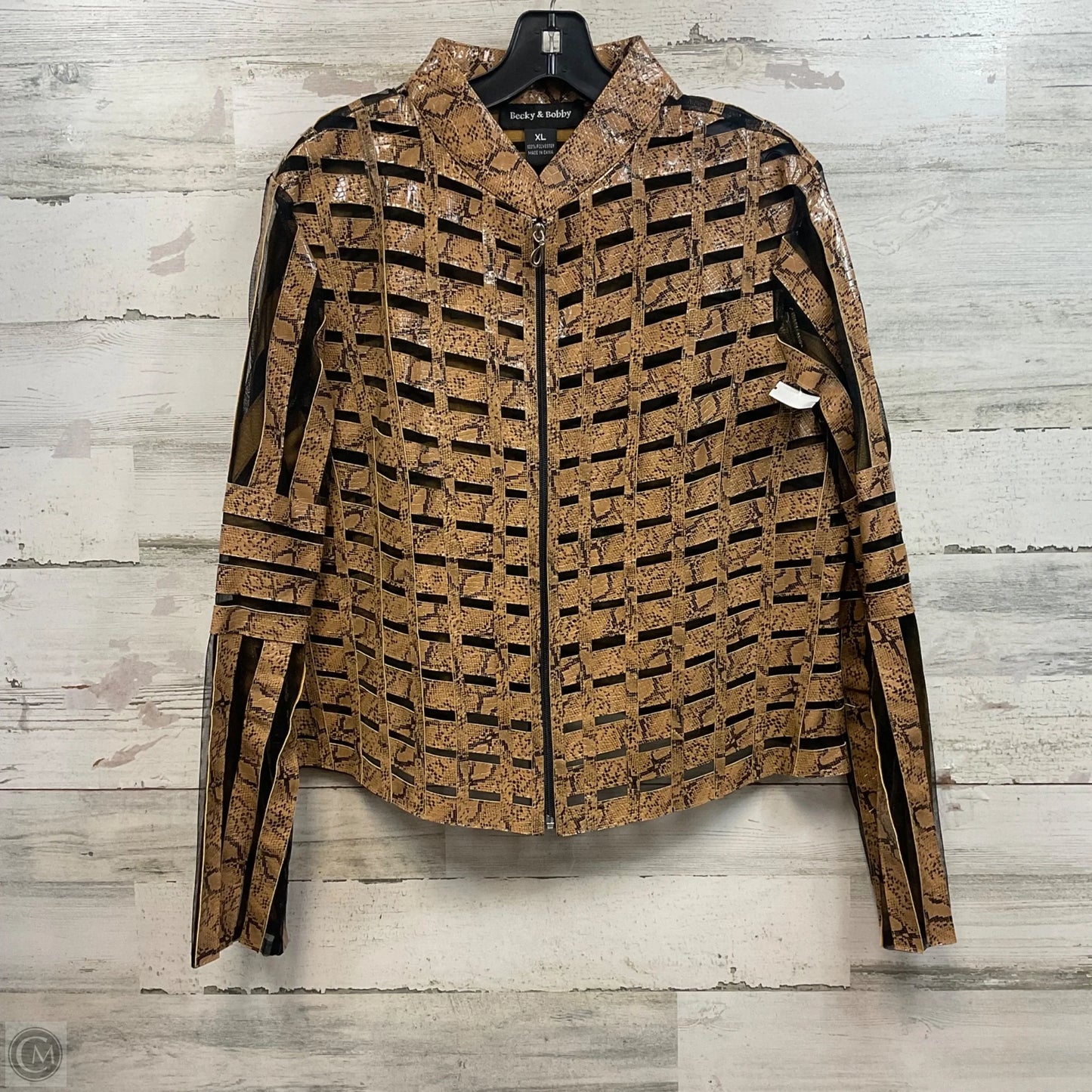 Jacket Other By Becky and Bobby In Animal Print, Size: Xl