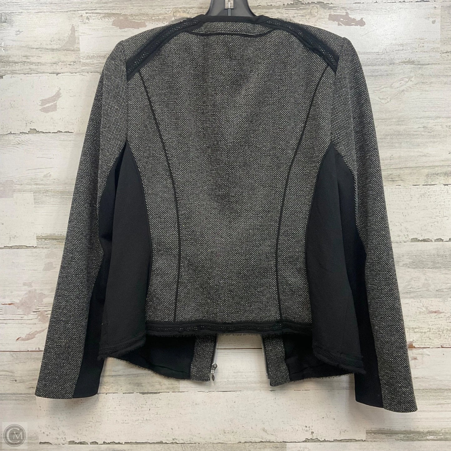 Dress Suit 2pc By White House Black Market In Black & Grey, Size: 14