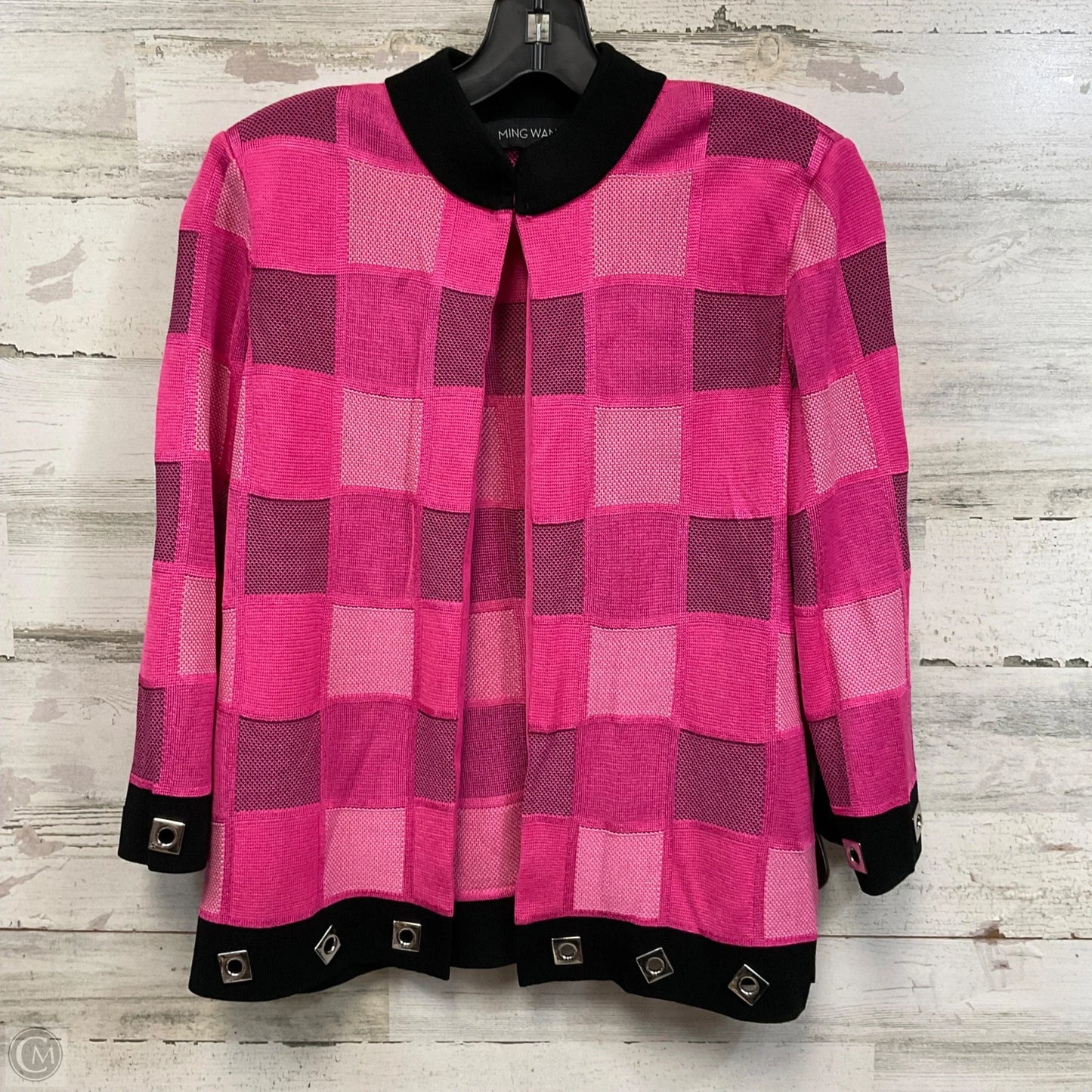 Cardigan By Ming Wang In Pink, Size: M